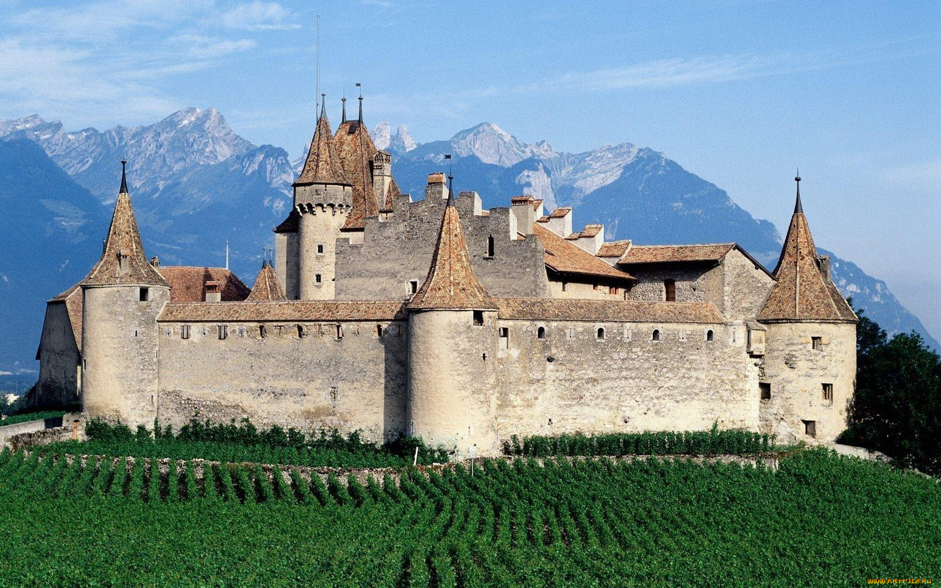 aigle castle, ,  , aigle, castle